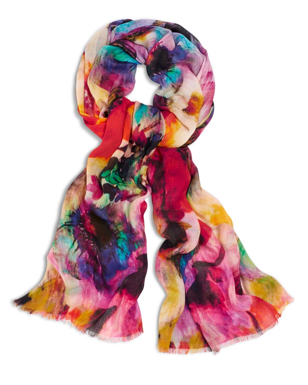 Abstract Floral Scarf - Accessories - Women's Show All - Chico's