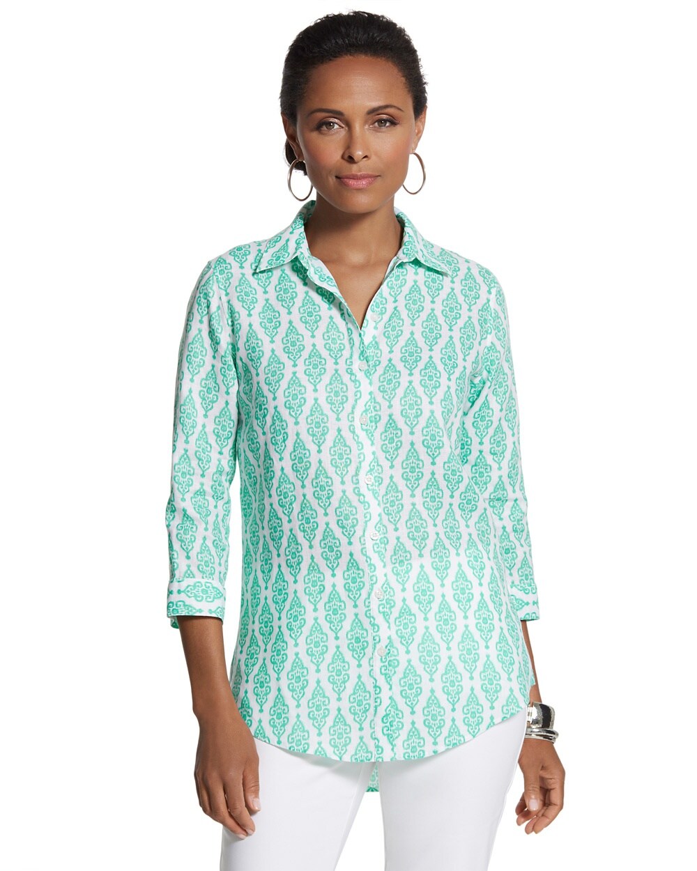 Effortless Linen Batik Sina Shirt