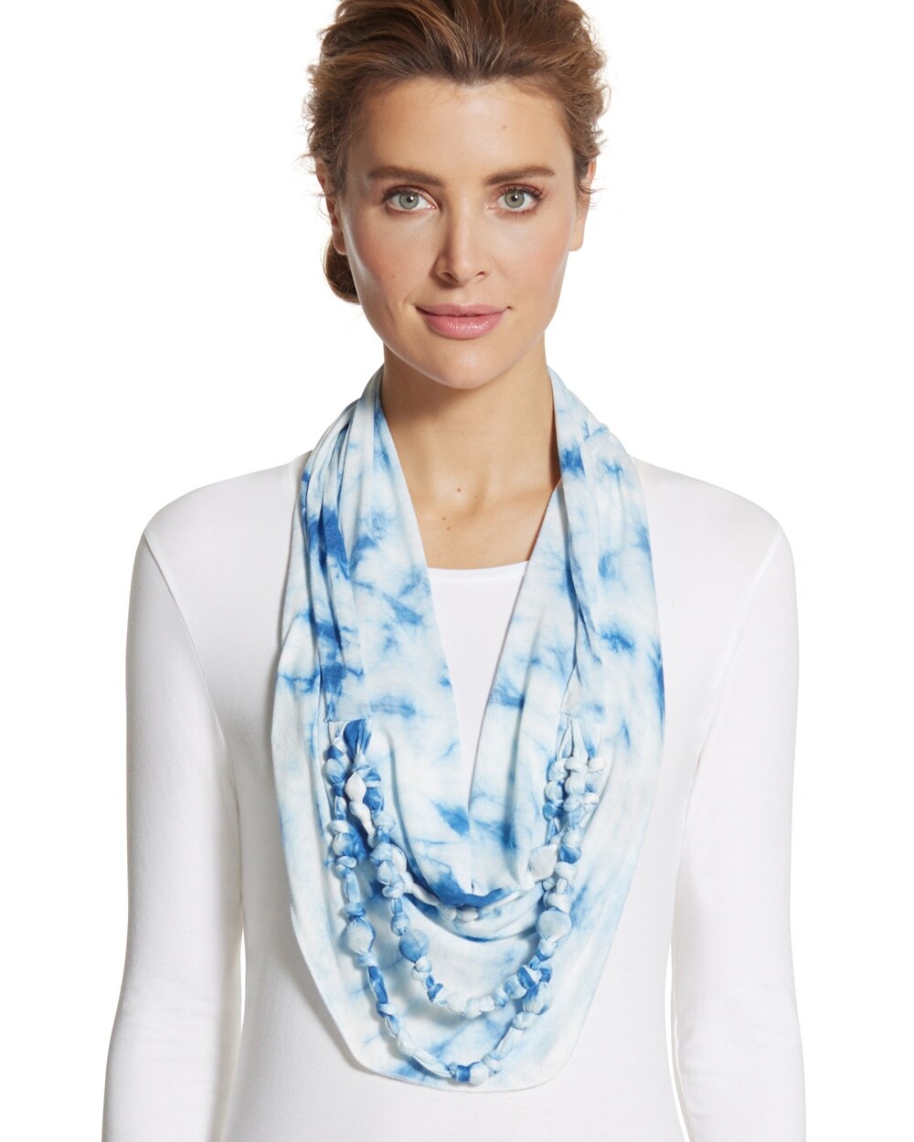 Tara Tie-Dyed Infinity Scarf - Women's New Clothing - Tops, Bottoms ...