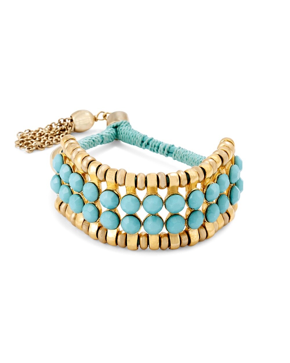 Indie Simulated Turquoise Bracelet