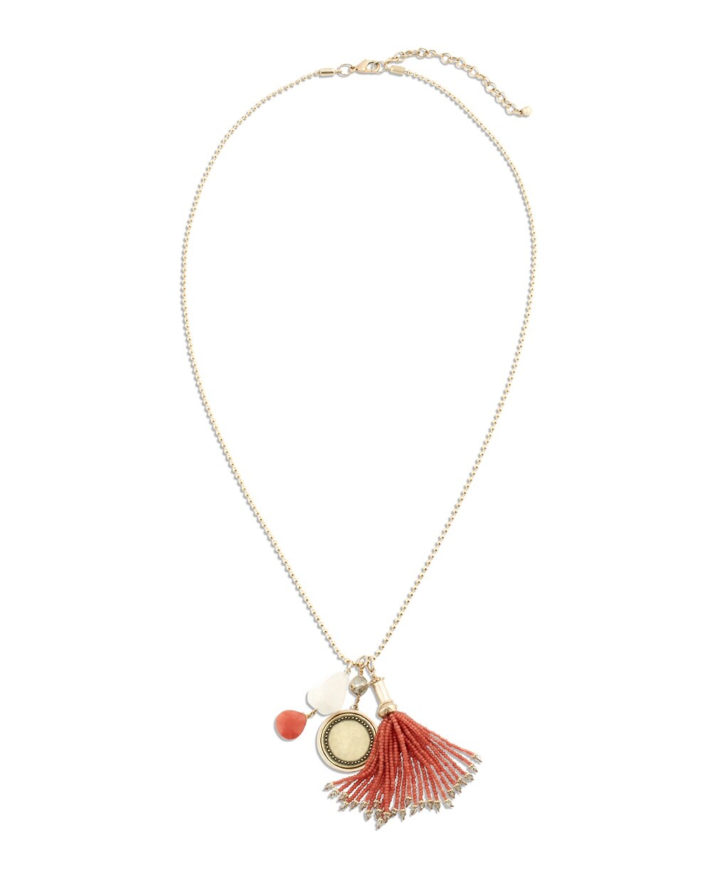 Indie Coral Necklace