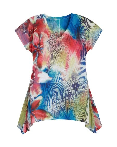 Tropical Sparkle Top - Women's Tops - Women's Clothing - Chico's