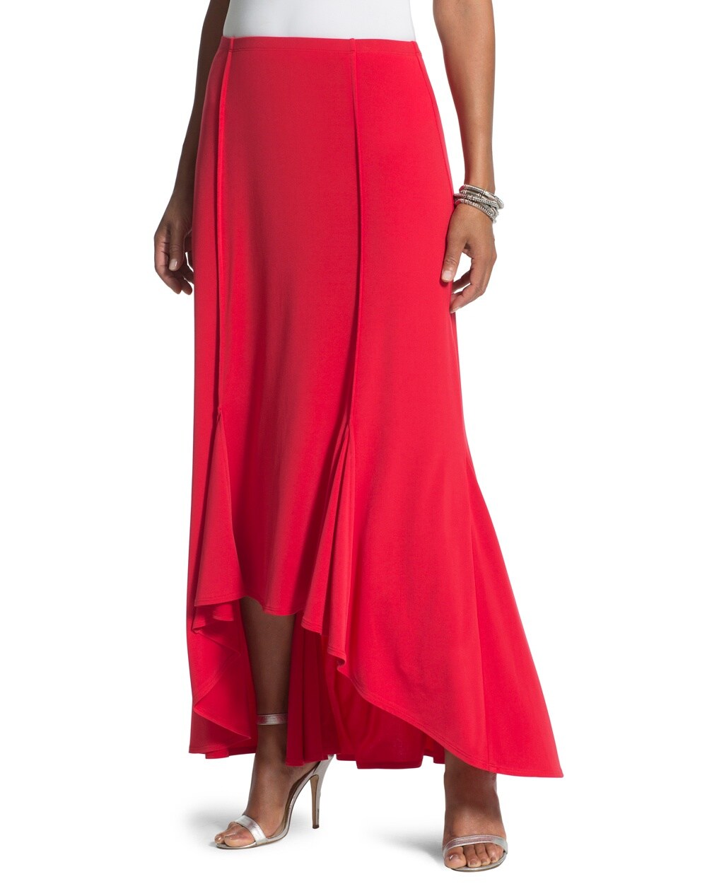 Red Maxi Skirt - Women's Dresses & Skirts - Midi & Maxi Dresses - Chico's