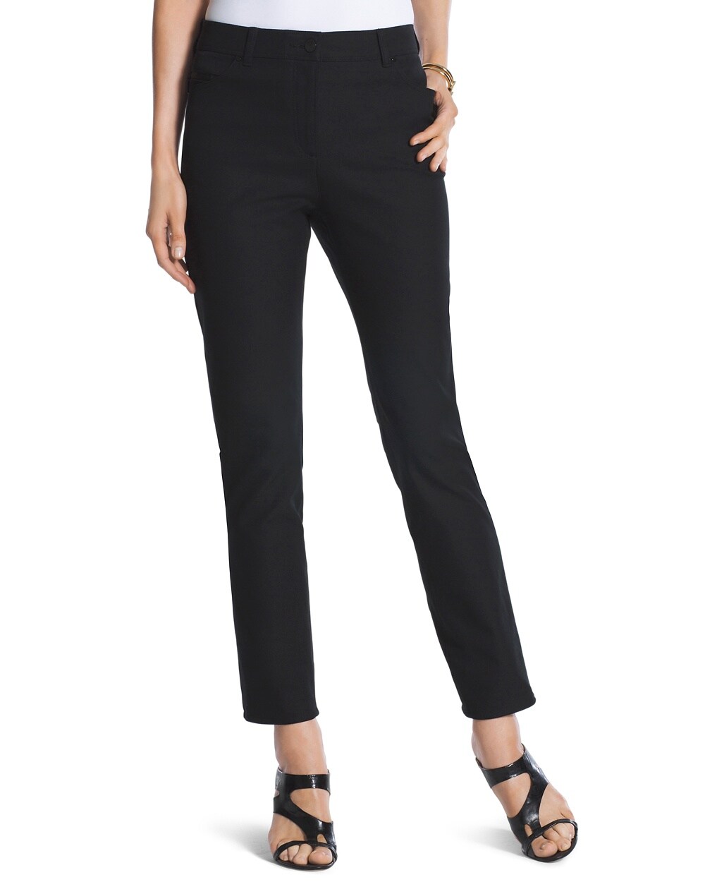 So Slimming Courtney Ankle Pants - Chico's