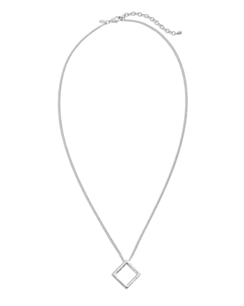 Pia Cube Pendant Necklace