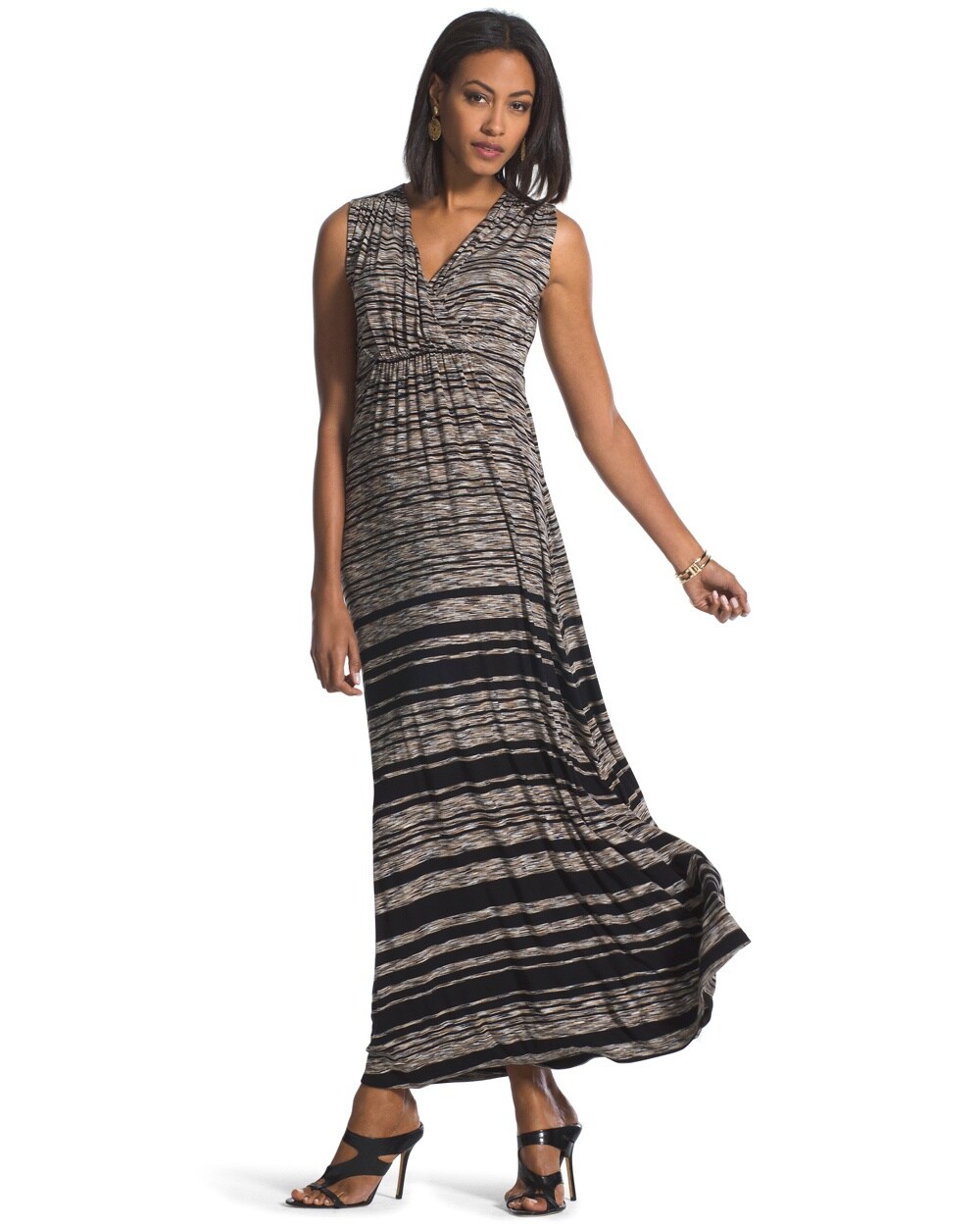 Valarie Space-Dyed Maxi Dress
