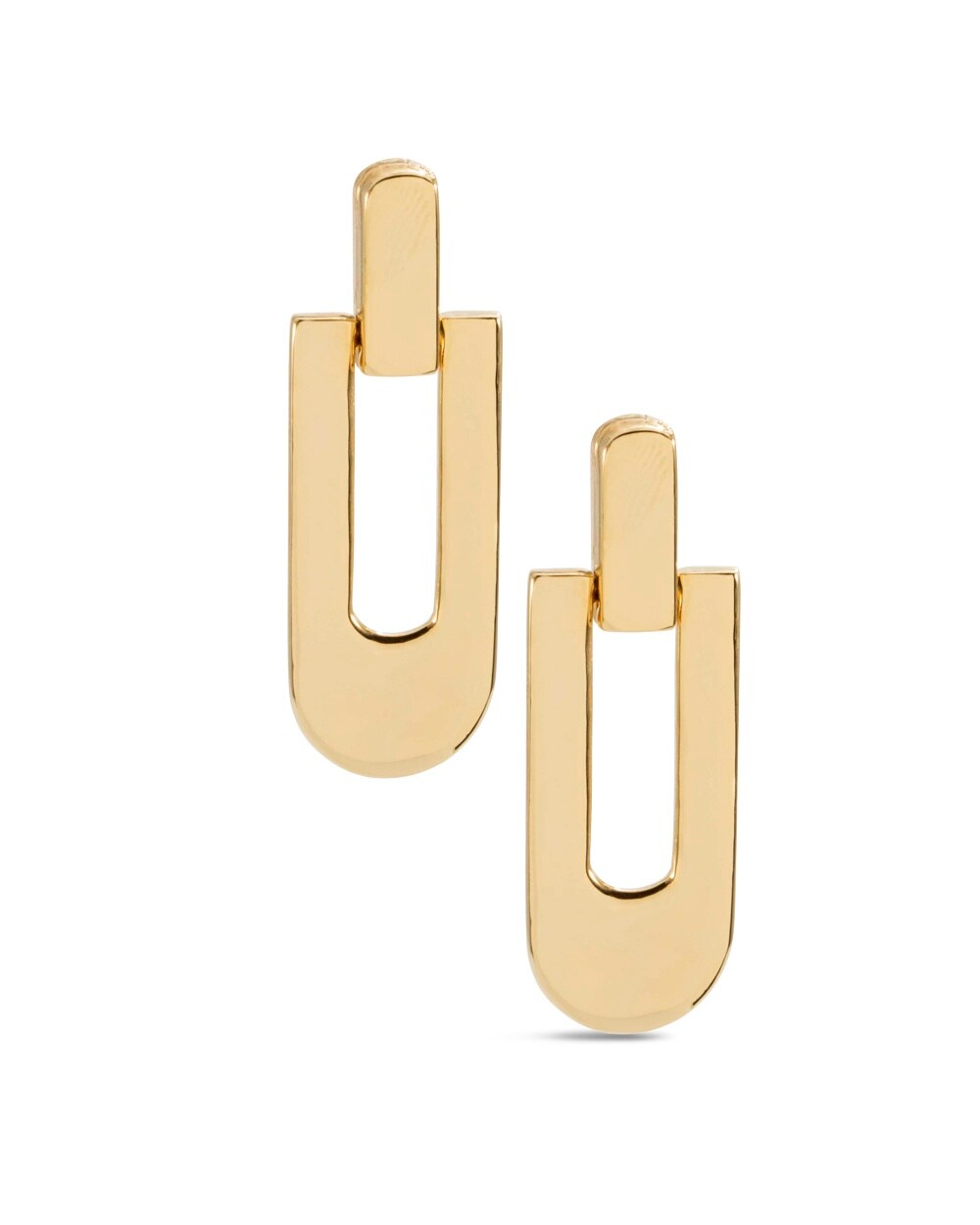 Tyra Architectural Drop Earrings