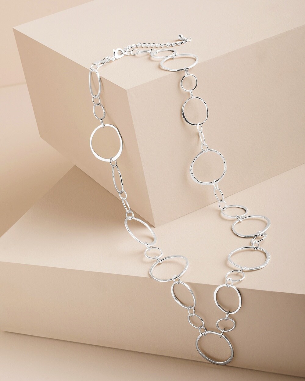 Remi Silver-Tone Link Necklace