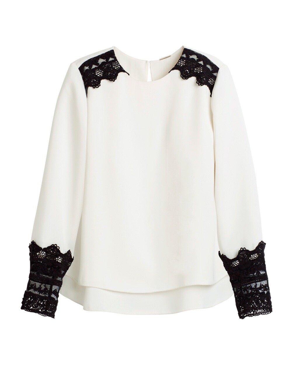 Lace-Accent Top - Chico's
