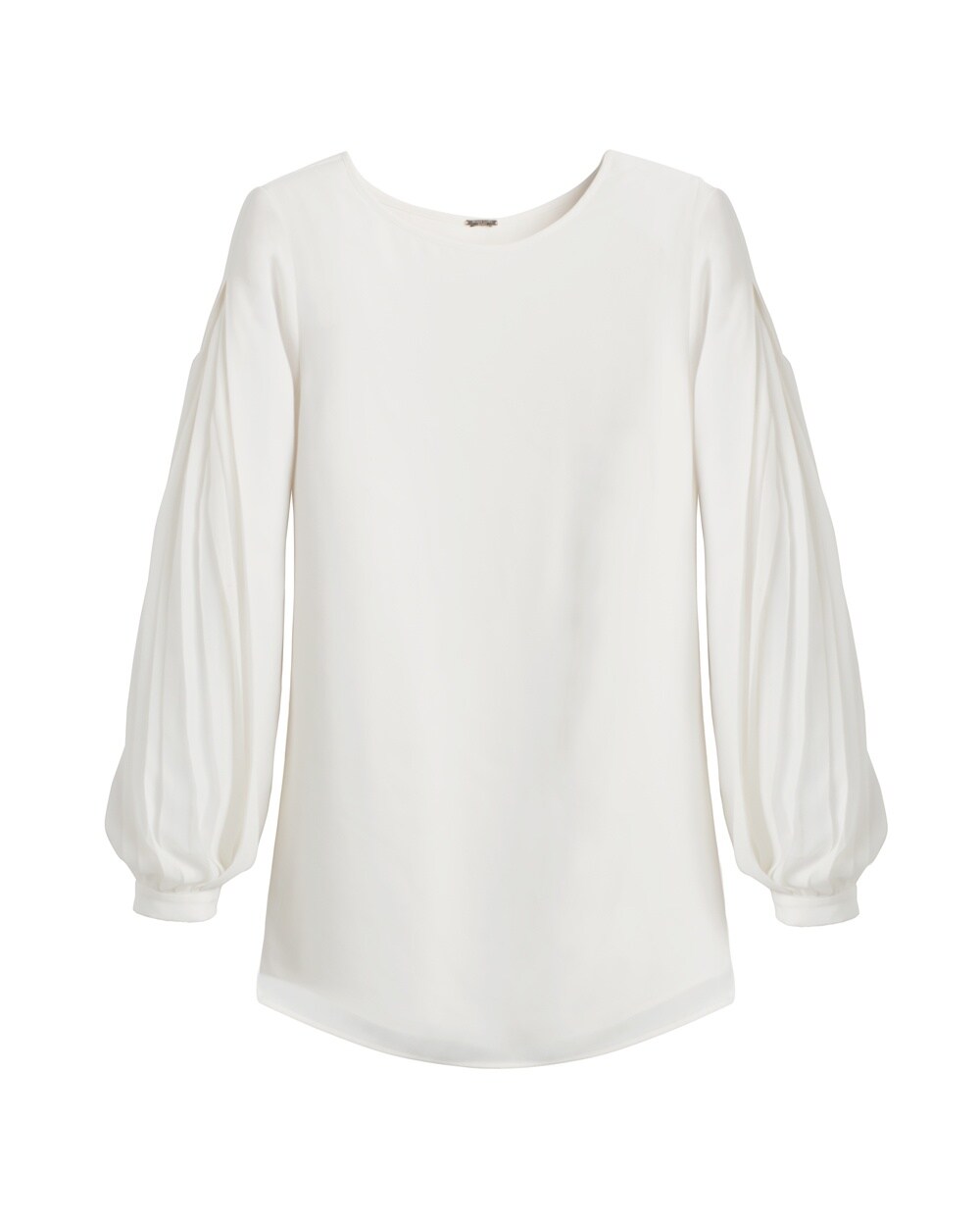Pleated-Sleeve Blouse - Chico's