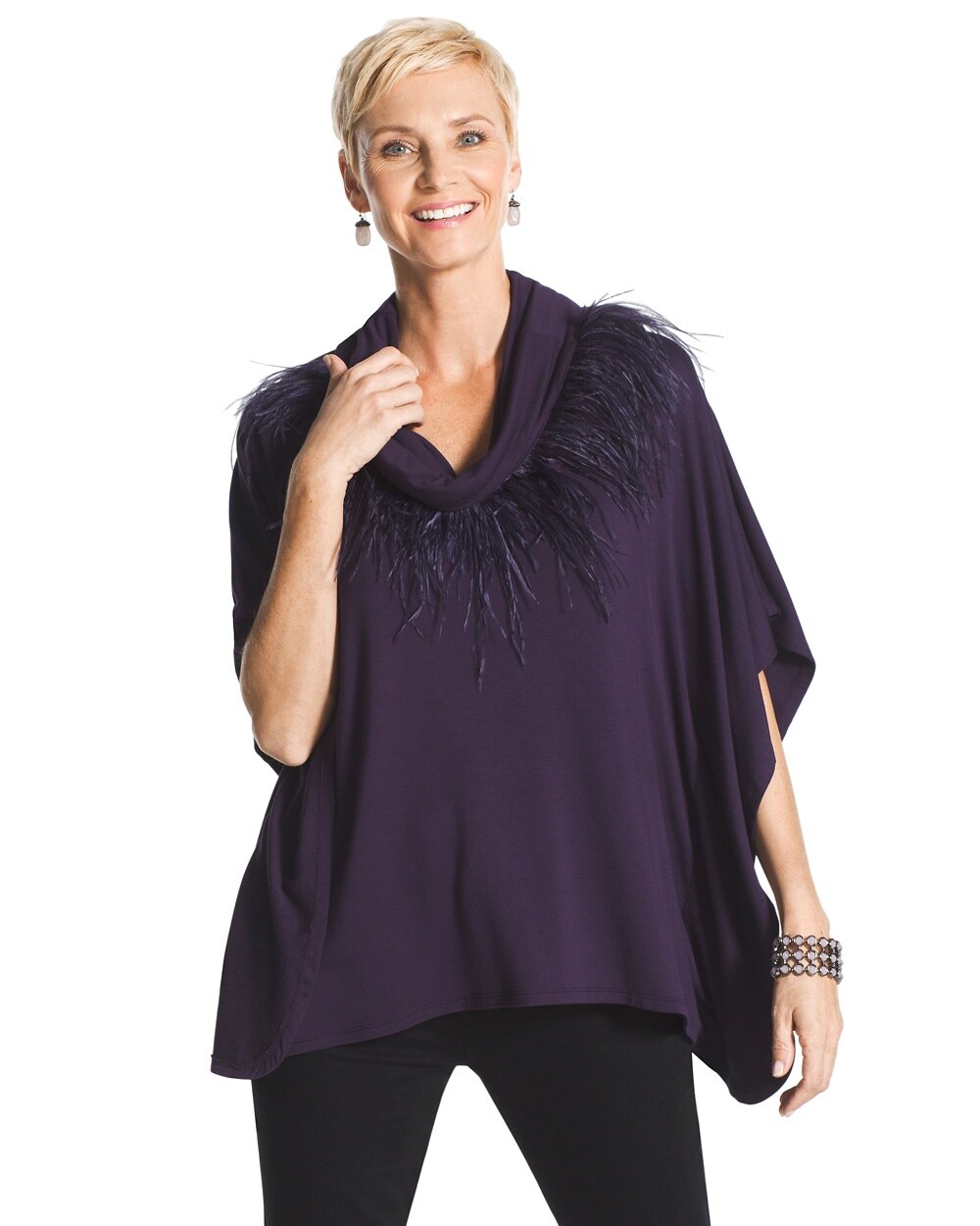 Fancy Feathers Poncho