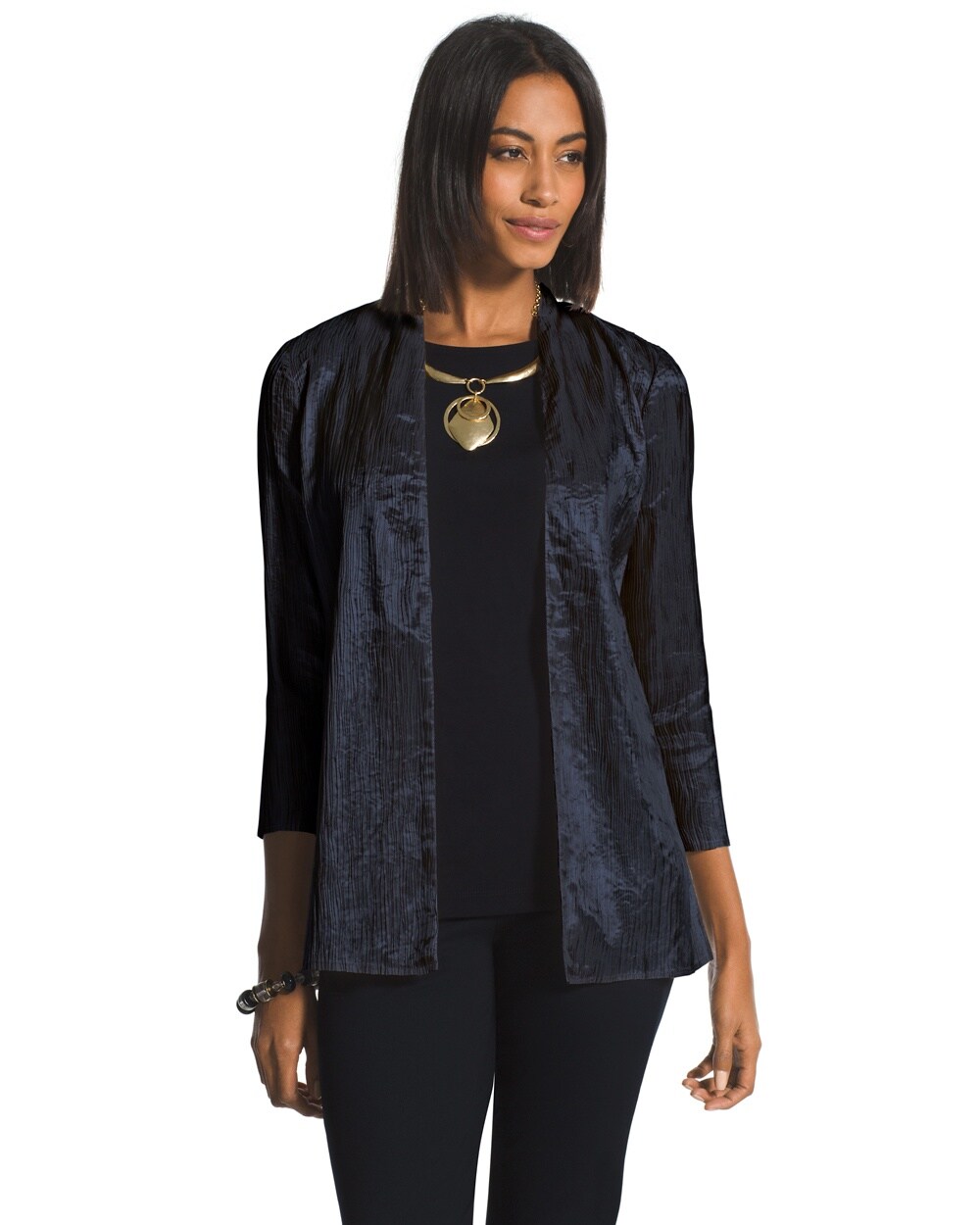Travelers Collection Crinkled Jacket