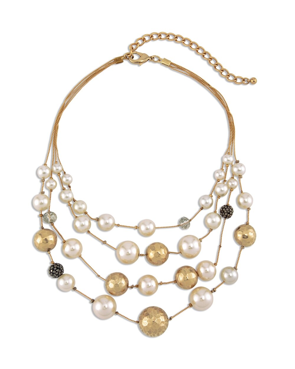 Gale Faux-Pearl Necklace