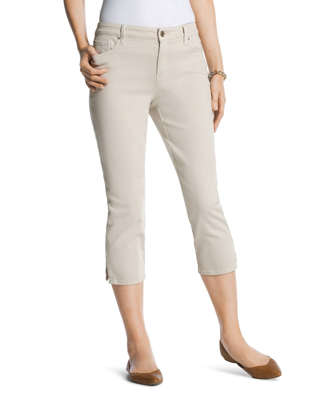 NYDJ Chloe Slim Fit Mid Rise Skinny Leg Capri Jeans, 44% OFF
