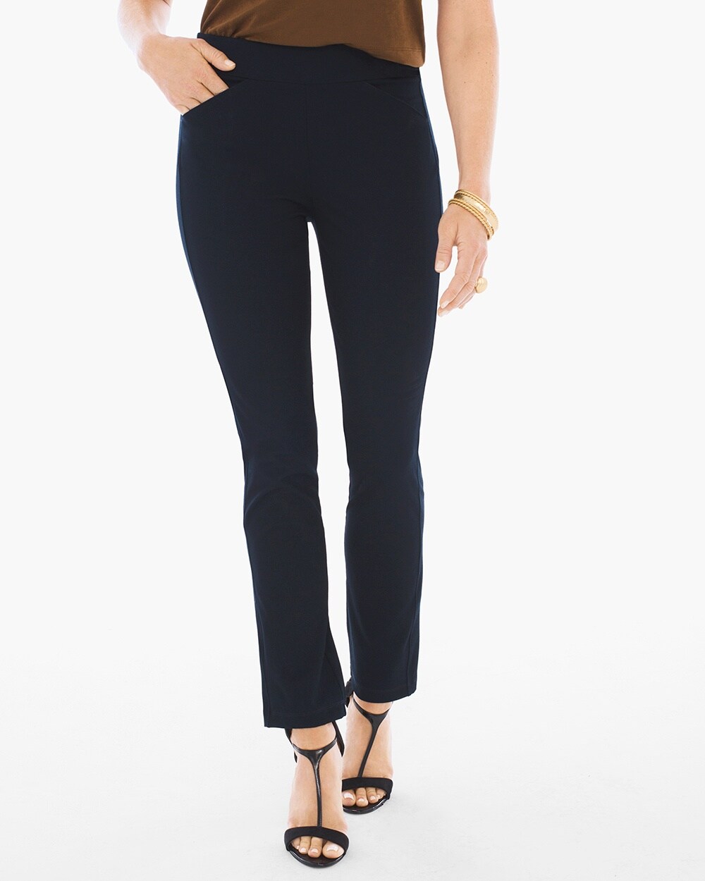 Travelers Collection Crepe Pants  - please use 570203111