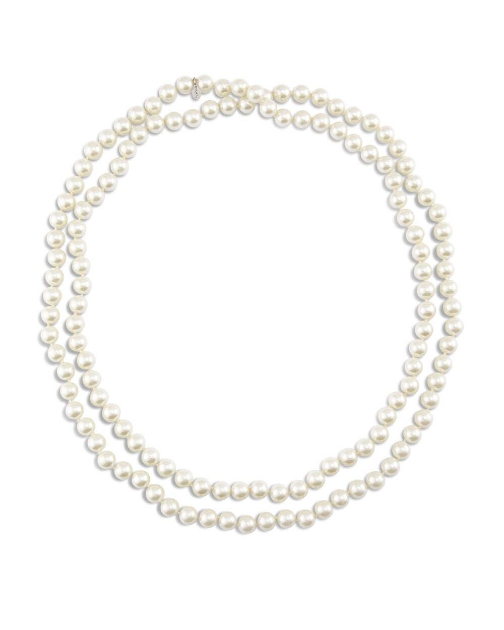 Perla Long Faux-Pearl Necklace