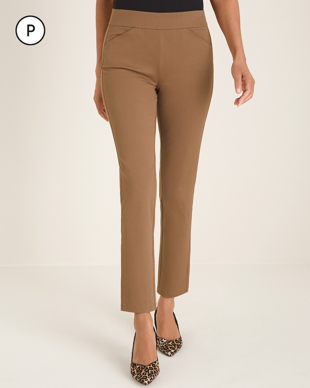 Travelers Collection Petite Crepe Pants