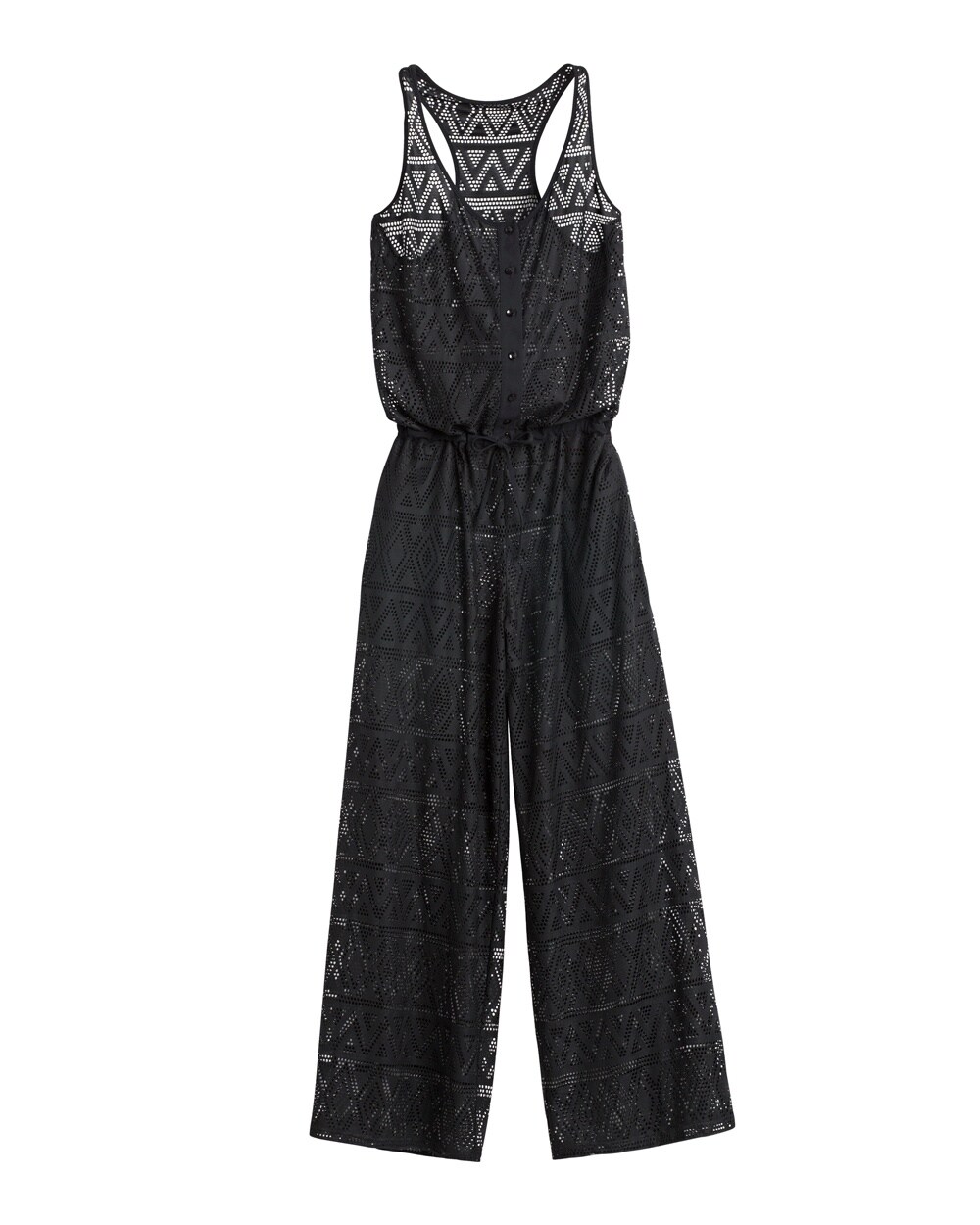 Crocheted Jumpsuit Swim Cover Up - Chico's