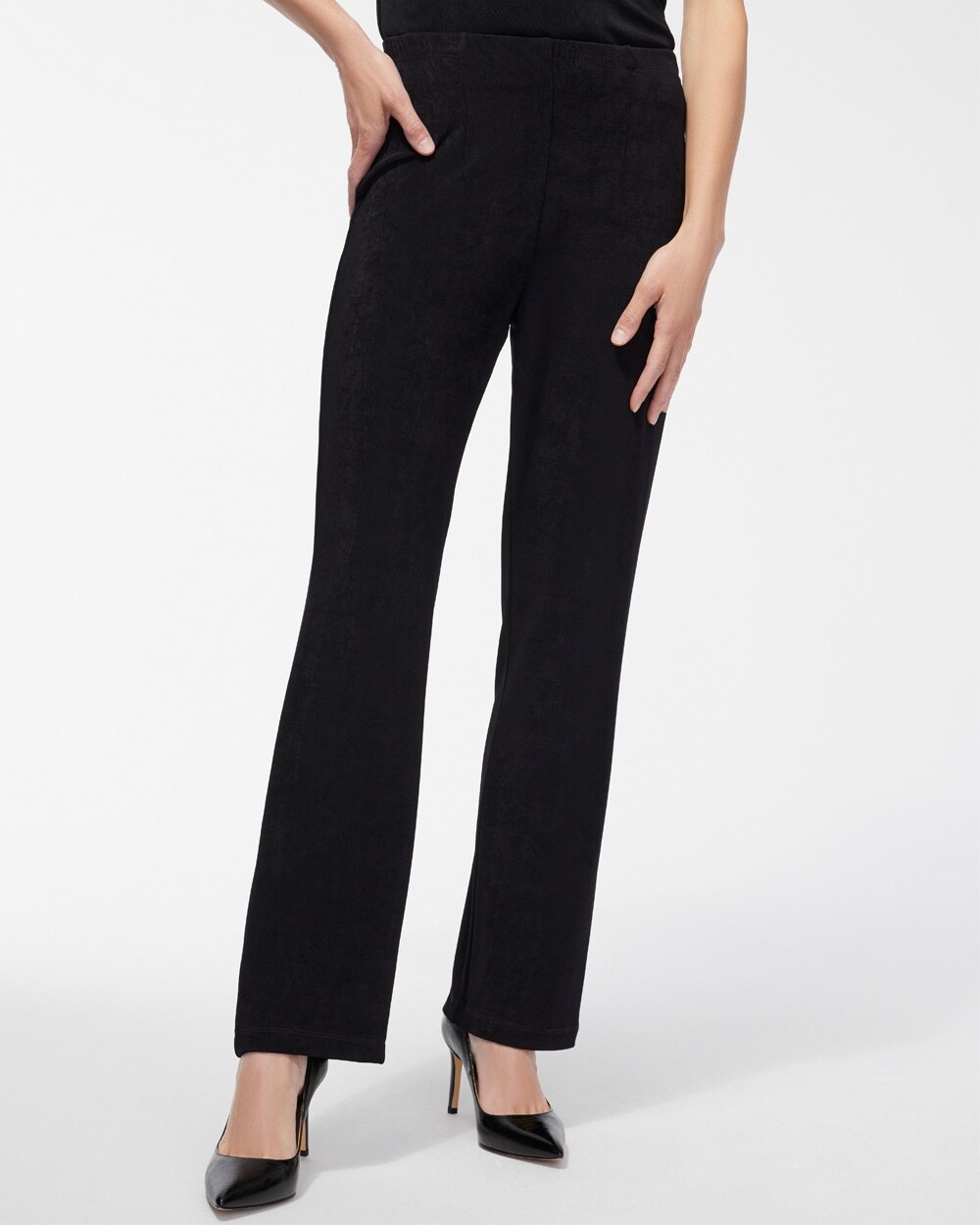 Women Striped Relaxed Flared Wrinkle Free Pleated Cotton Trousers at Rs  450/piece in New Delhi
