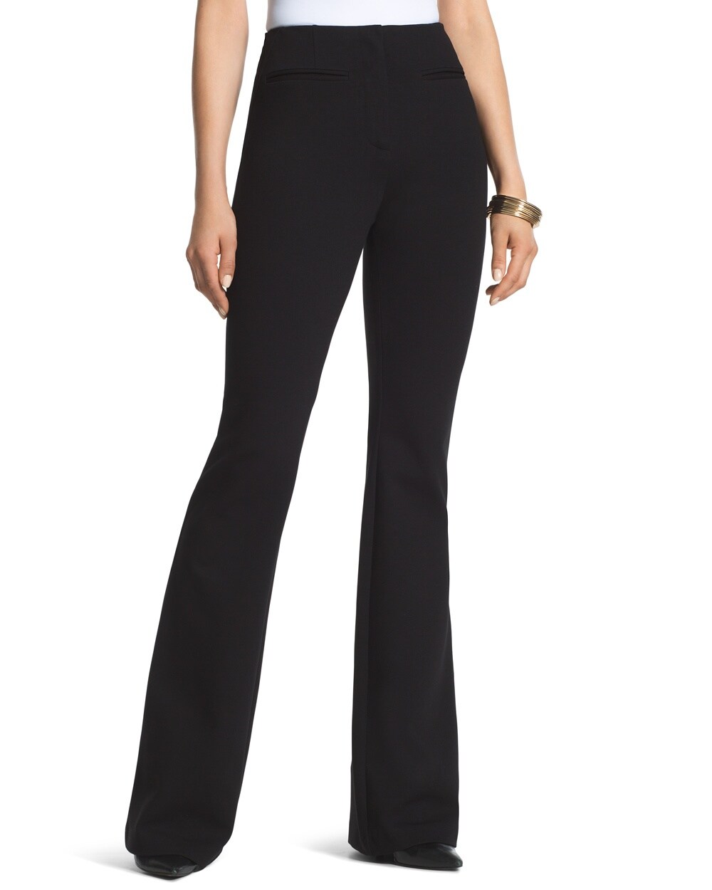 Tailored Ponte Trousers - Chico's
