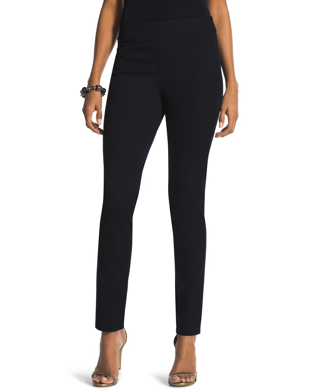 Travelers Collection Crepe Pants in India Ink