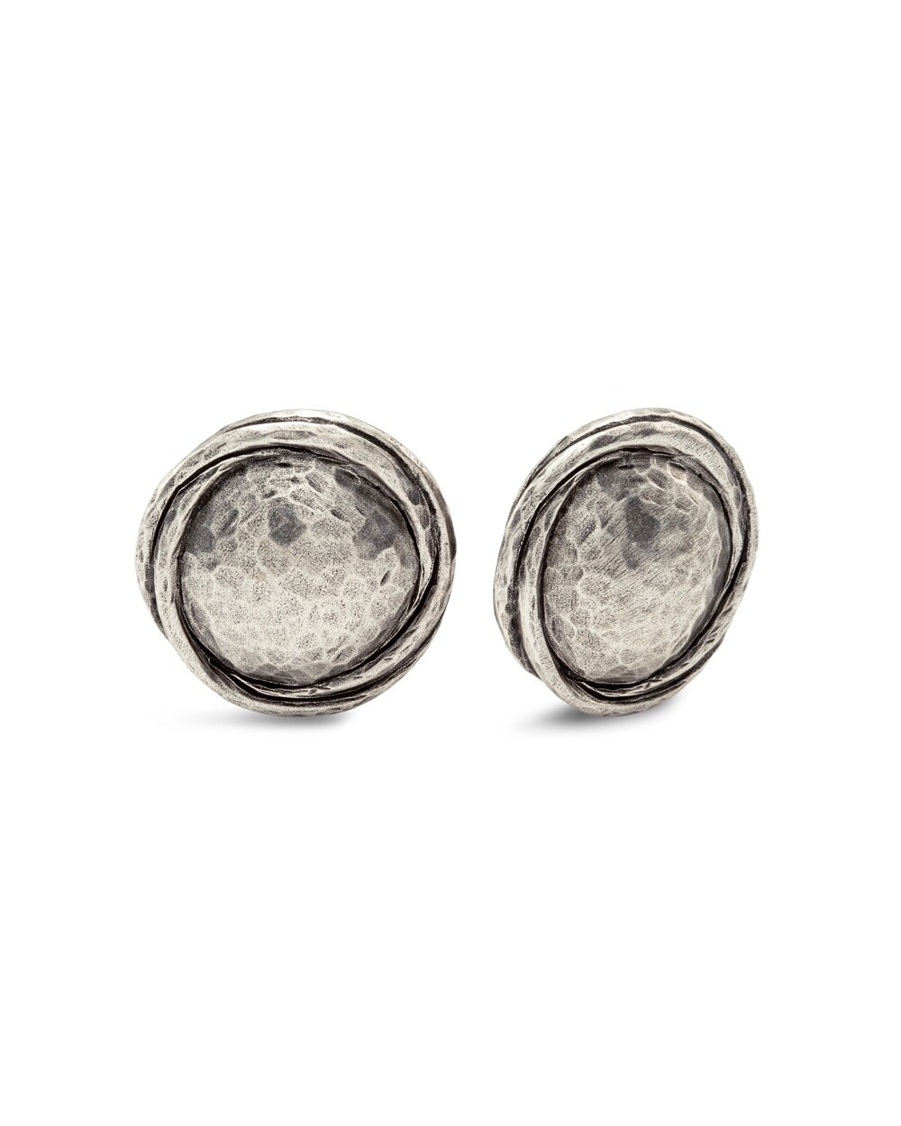 Bree Hammered Clip-On Earrings