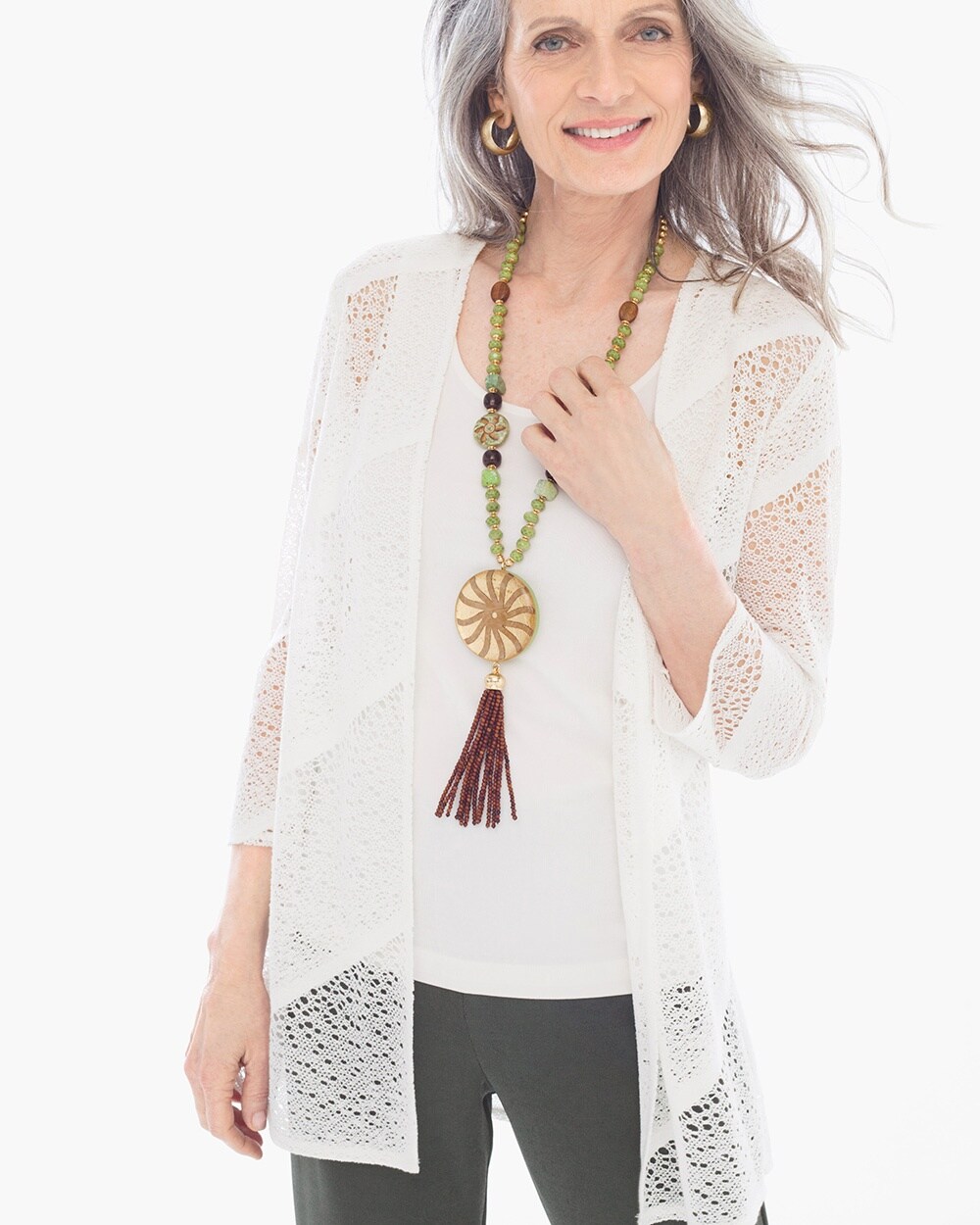 Travelers Collection Lace Jacket