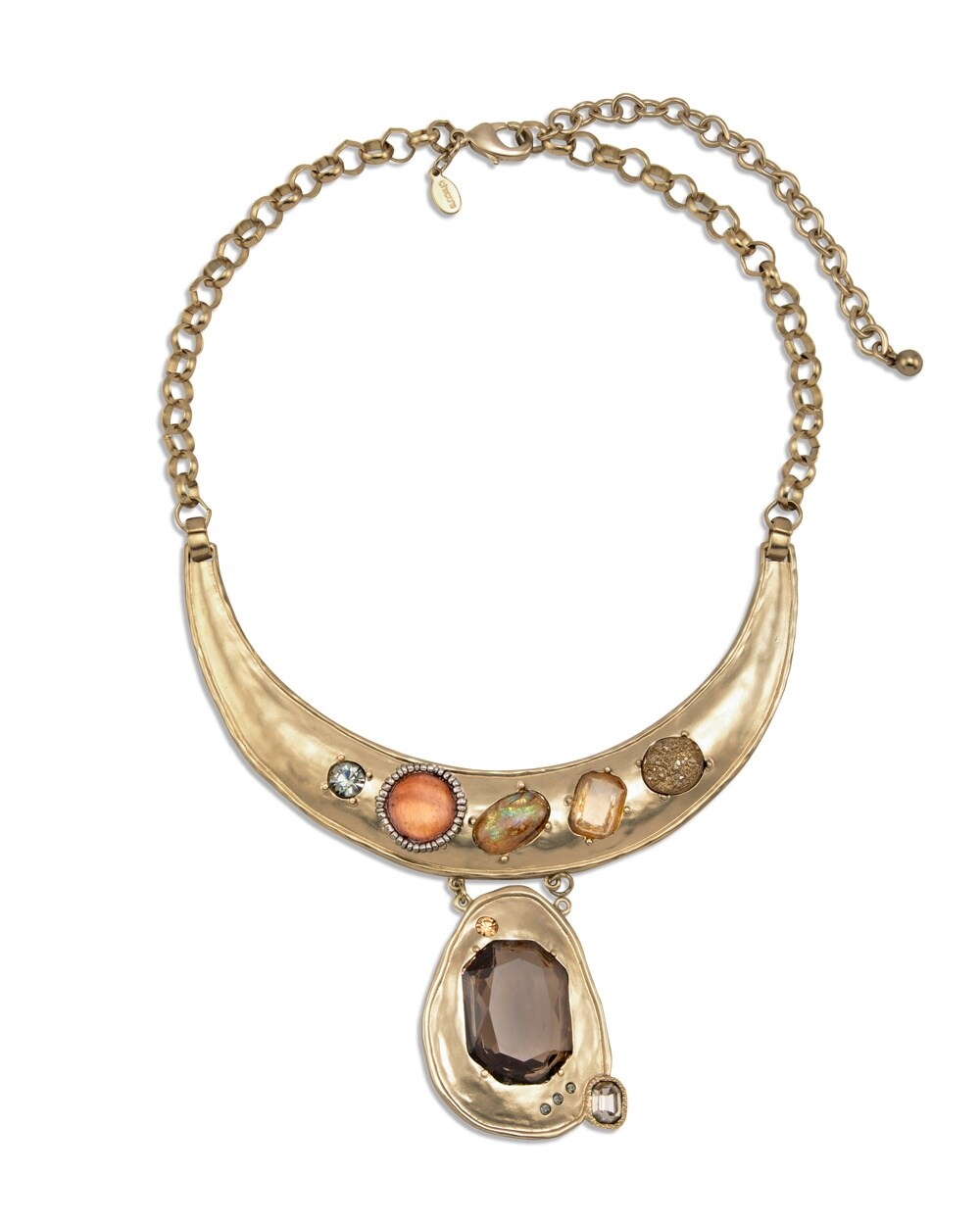 Maude Bejeweled Pendant Necklace
