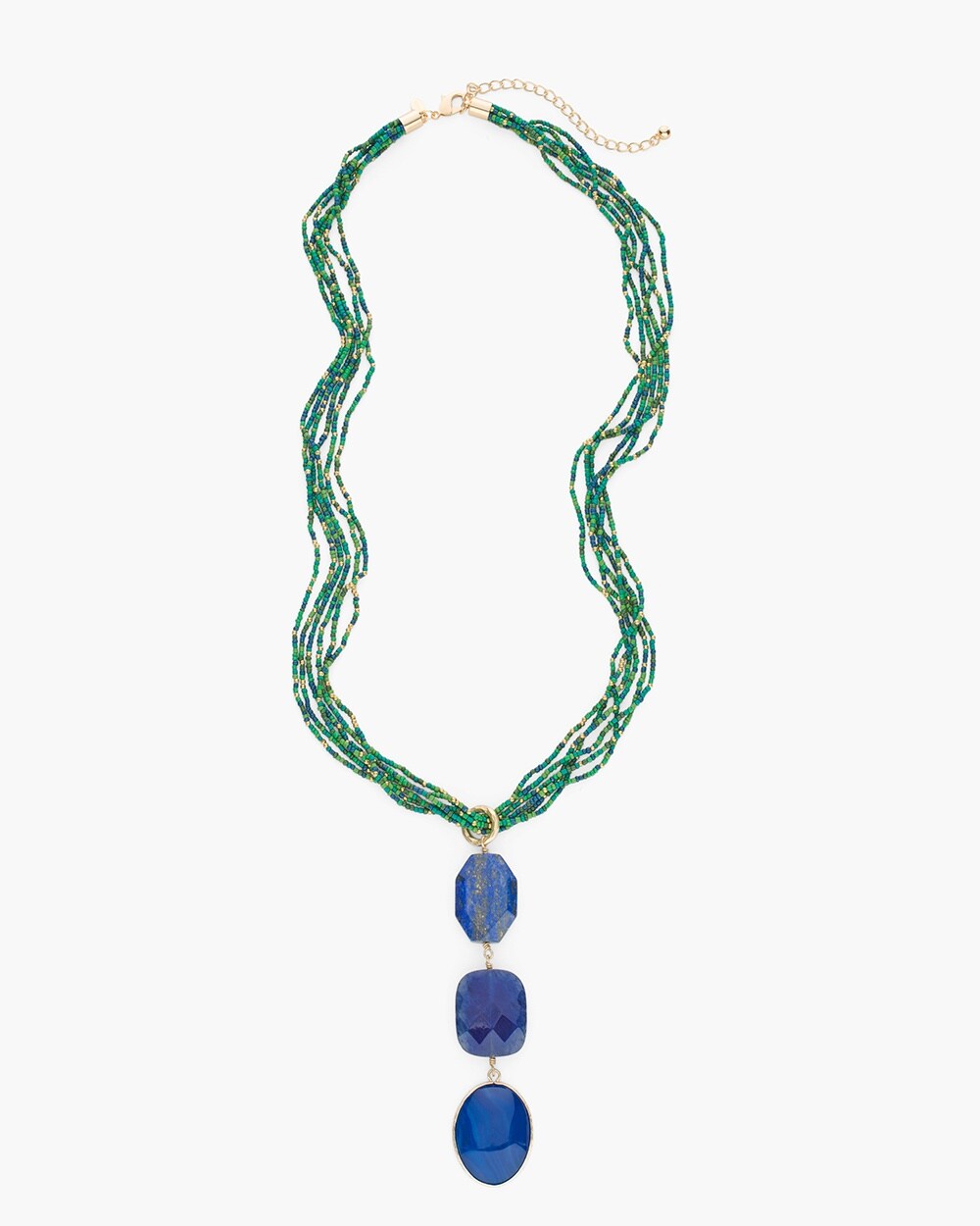 Danita Triple-Pendant Necklace