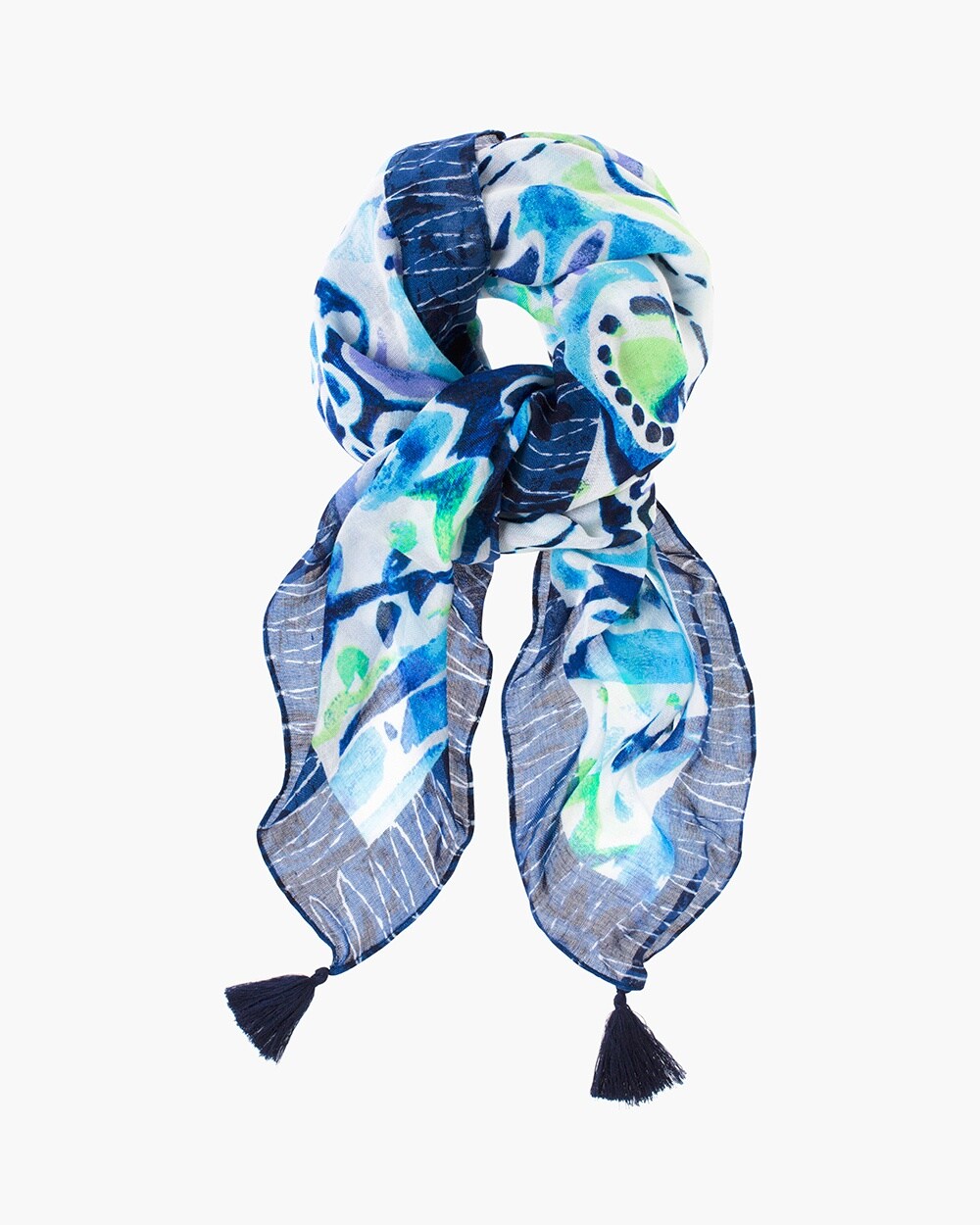Vibrant Whimsy Scarf