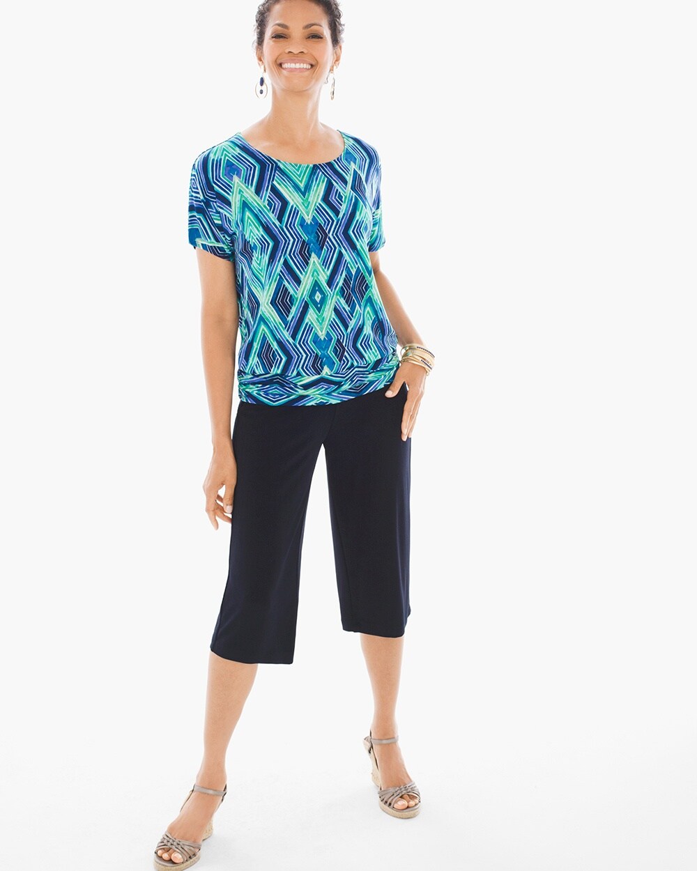 Banded Bottom Dolman Top - Chico's