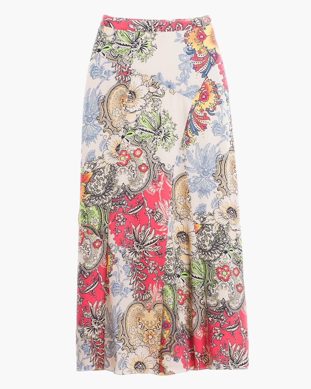 Patchwork Floral Maxi Skirt - Chico's