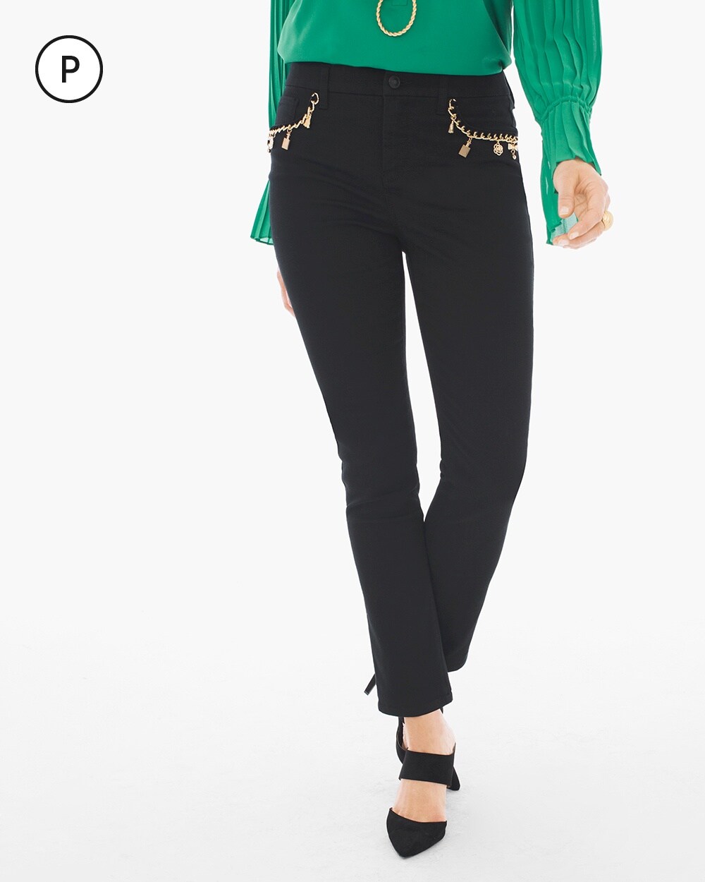 So Slimming Petite Charm Ankle Jeans