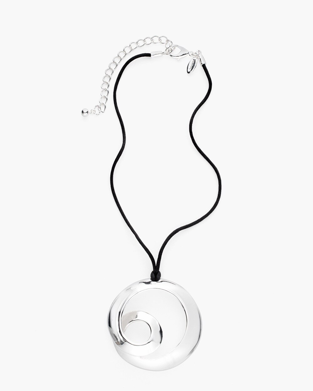 Aubree Swirl Pendant Necklace