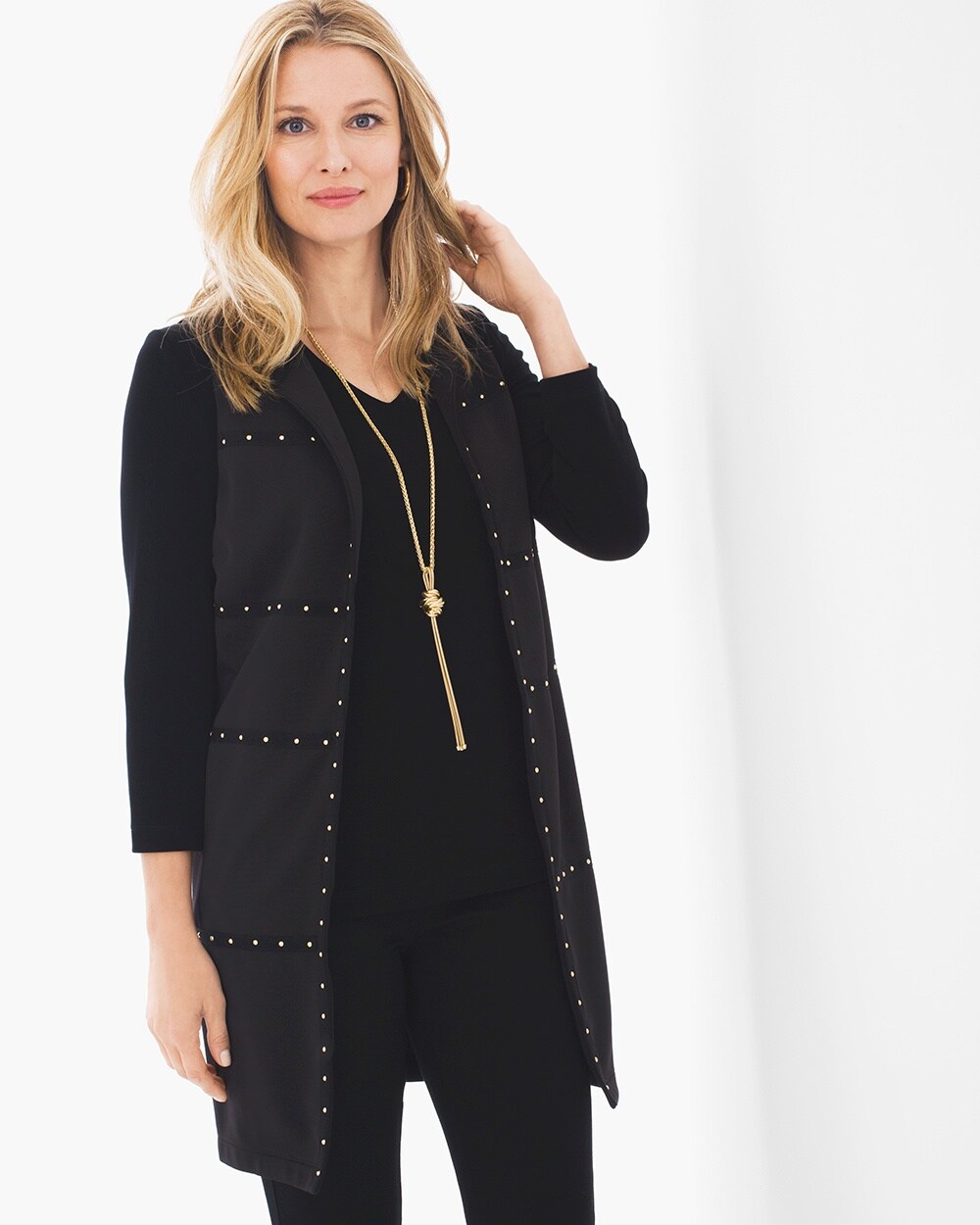 Travelers Chelsea Collection Ottoman Studded Vest