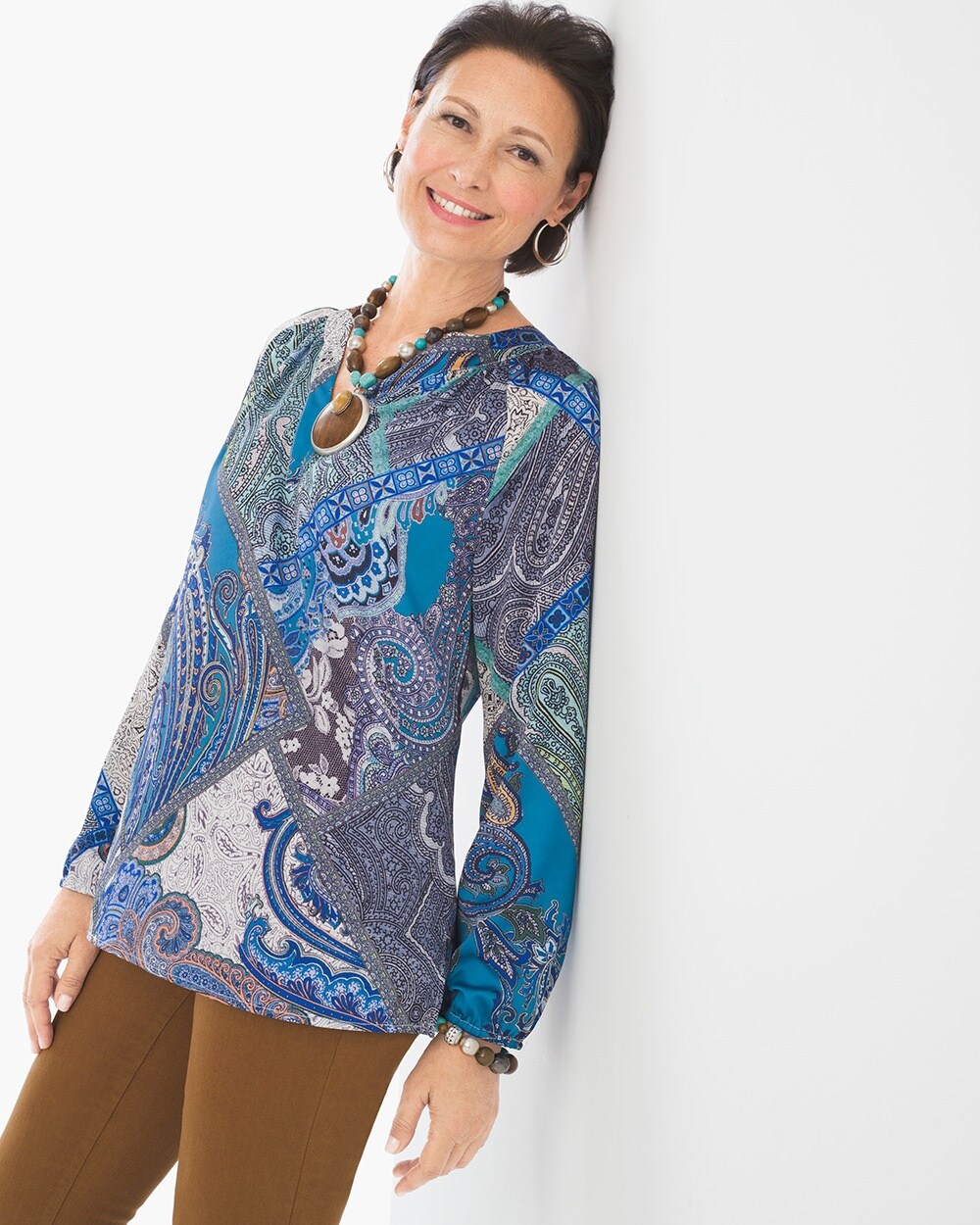 Paisley Patchwork Popover