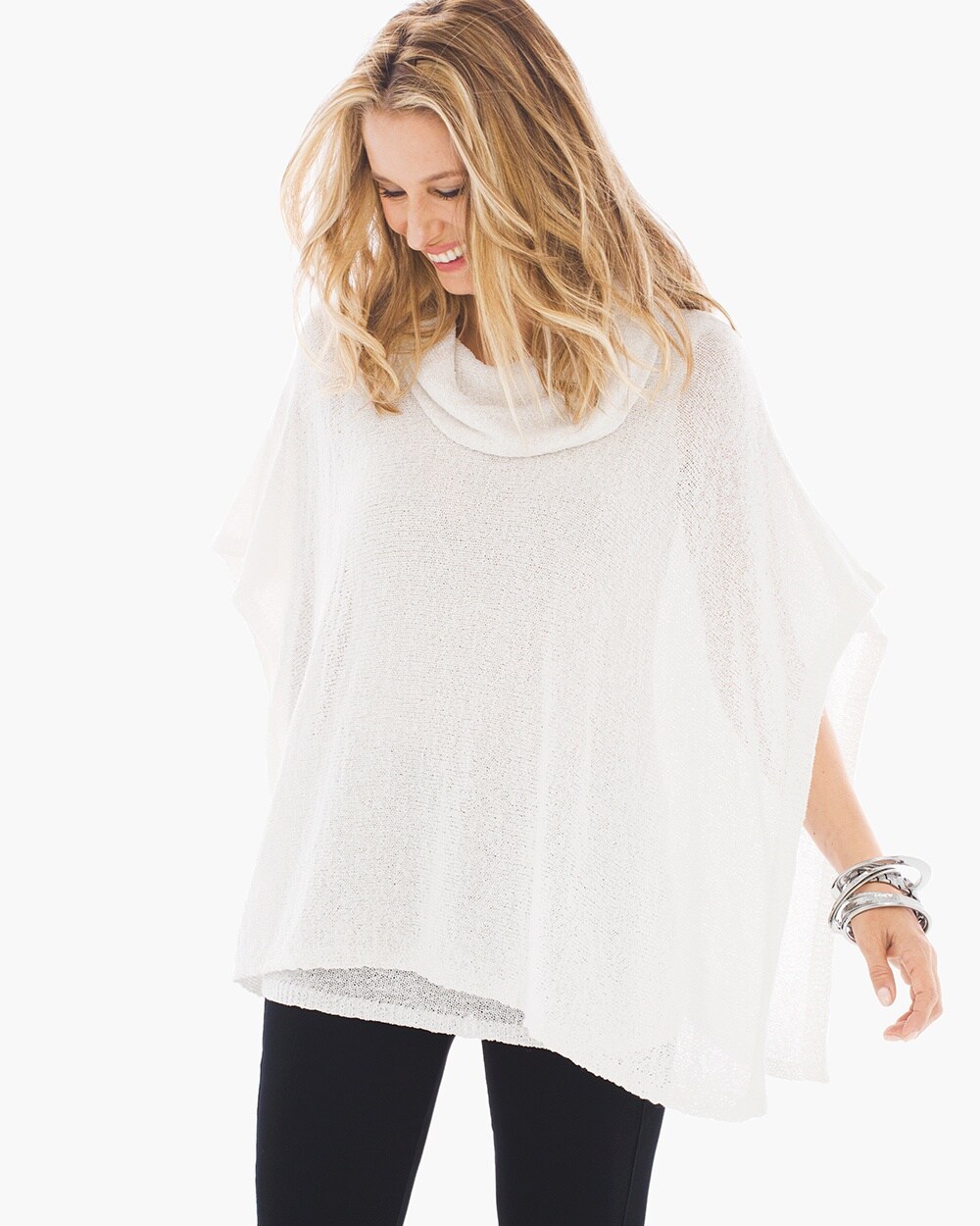 Travelers Collection Mock-Neck Sweater