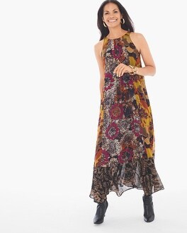 Floral Print Maxi Dress - Chico's