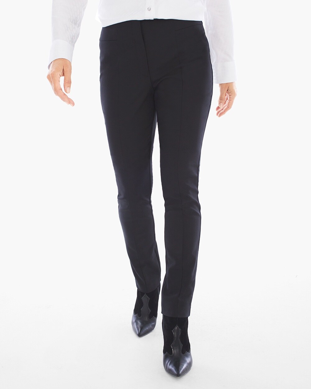 So Slimming City Chic Seamed Trousers