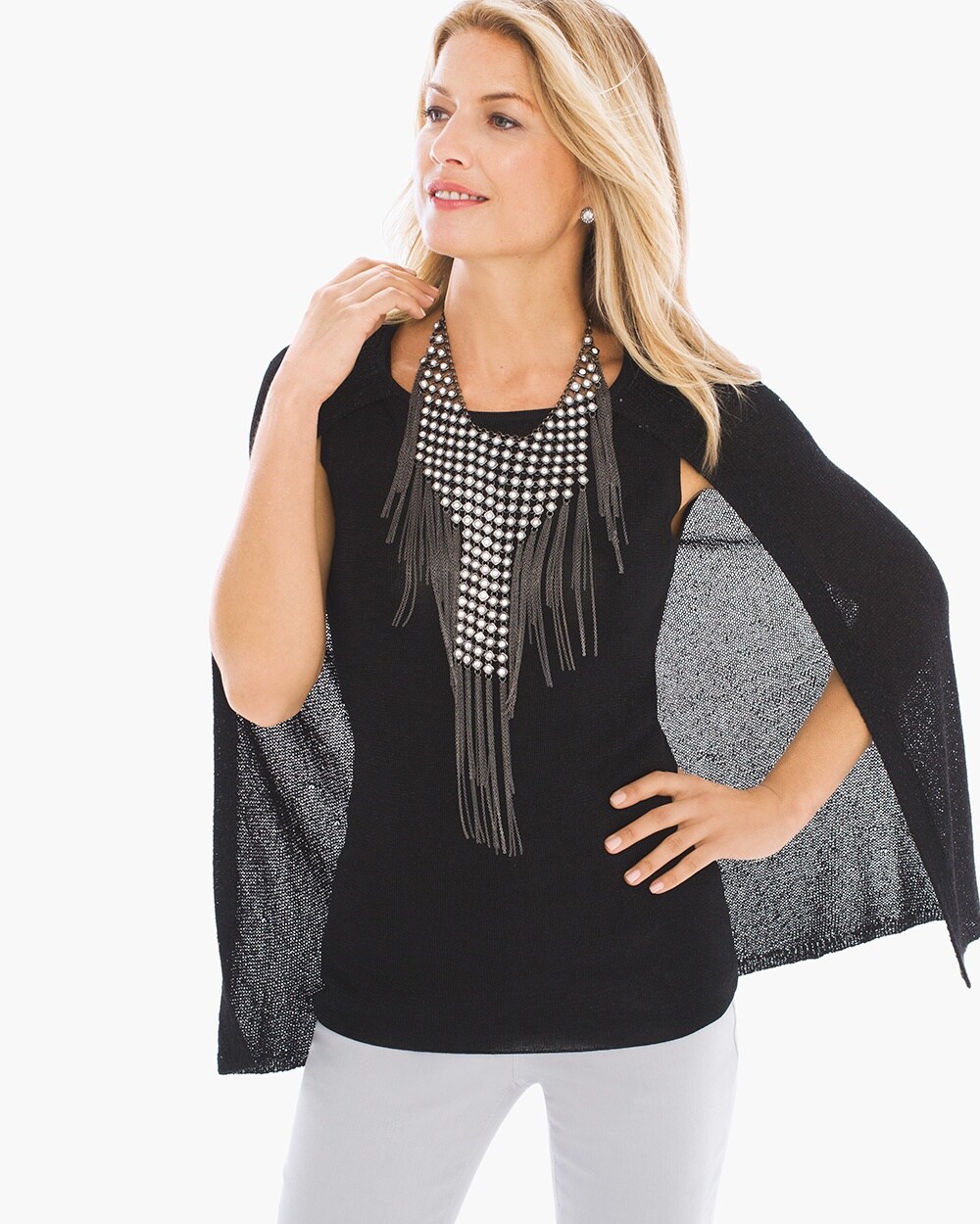 Chrissy Cape Pullover
