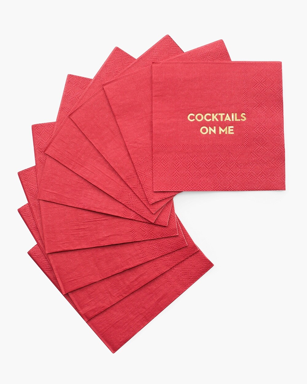 Cocktails on Me Napkin Set