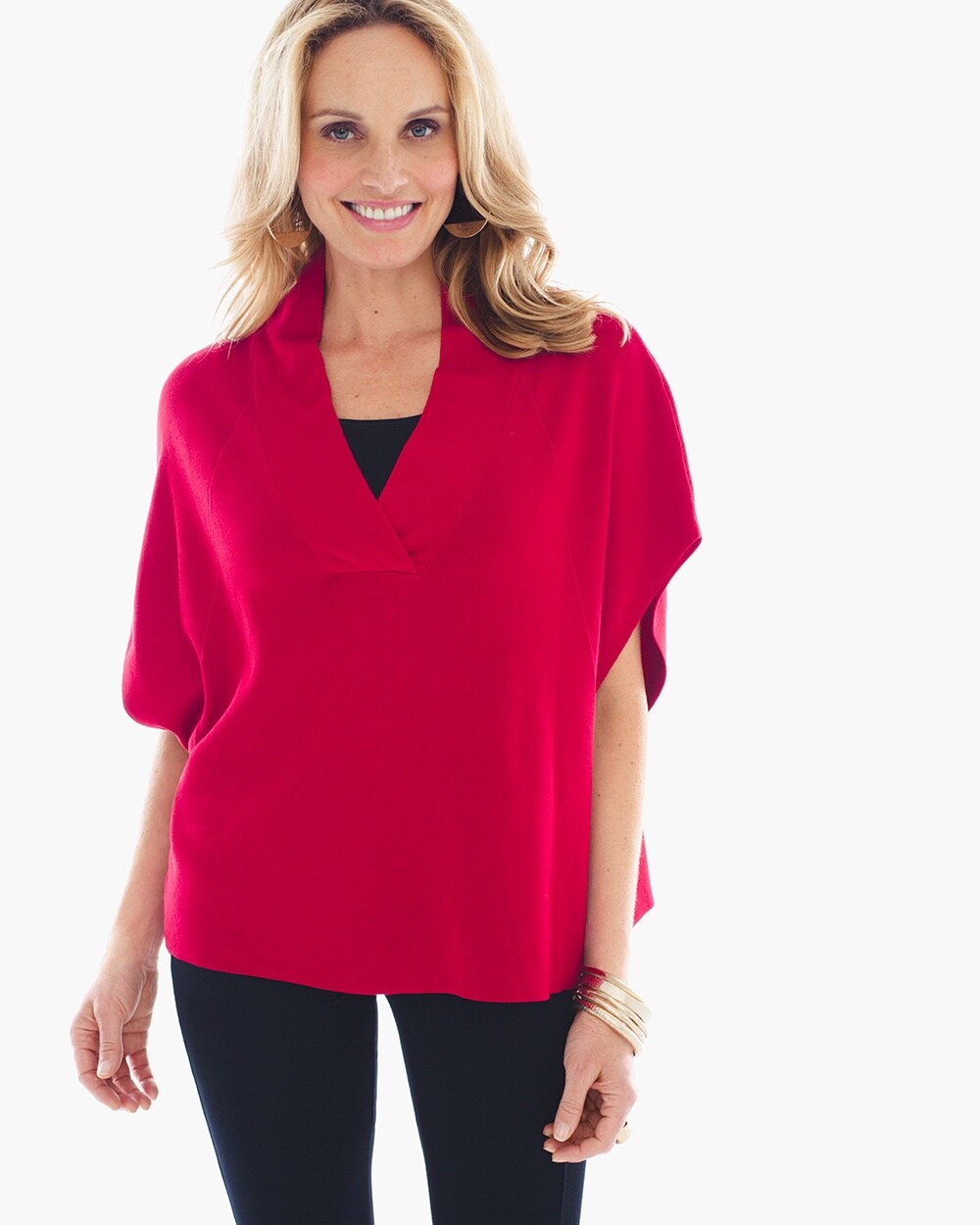 Travelers Collection V-Neck Sweater