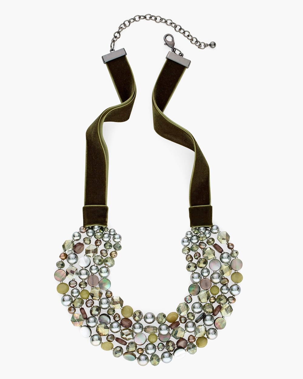 Sage Multi-Strand Necklace