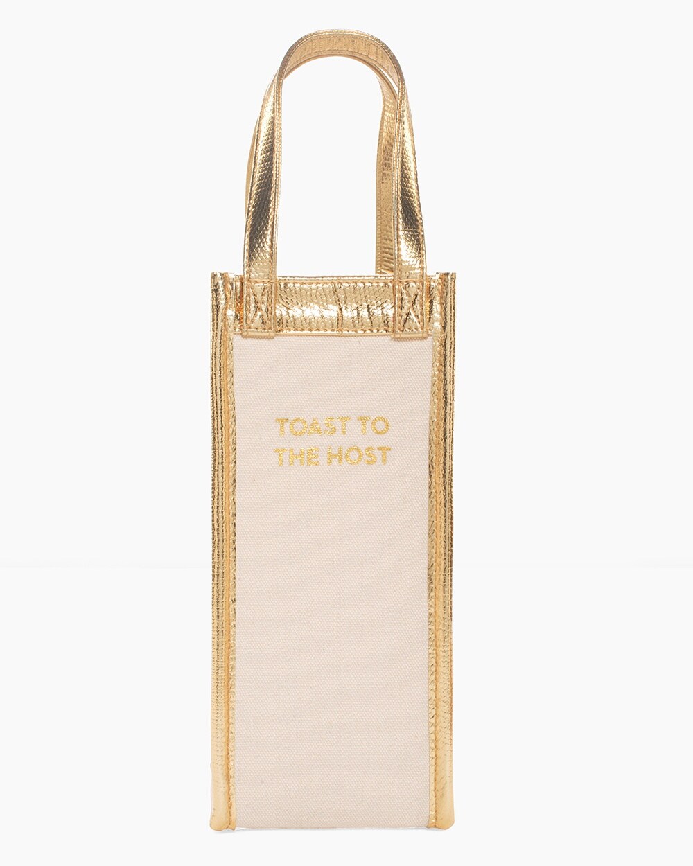 Toast to the Host Wine Bottle Bag