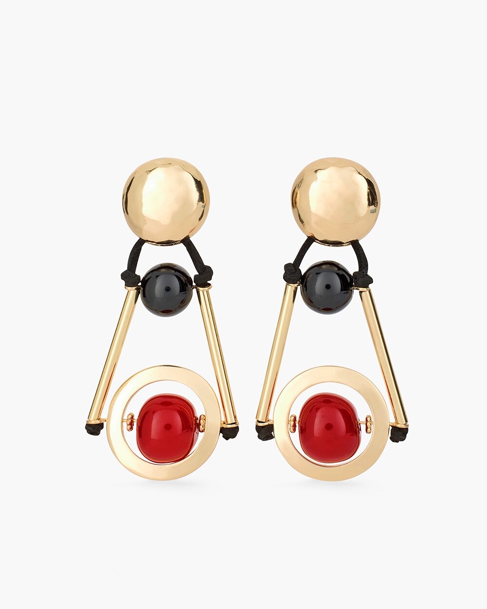 Melina Large Clip-on Earrings