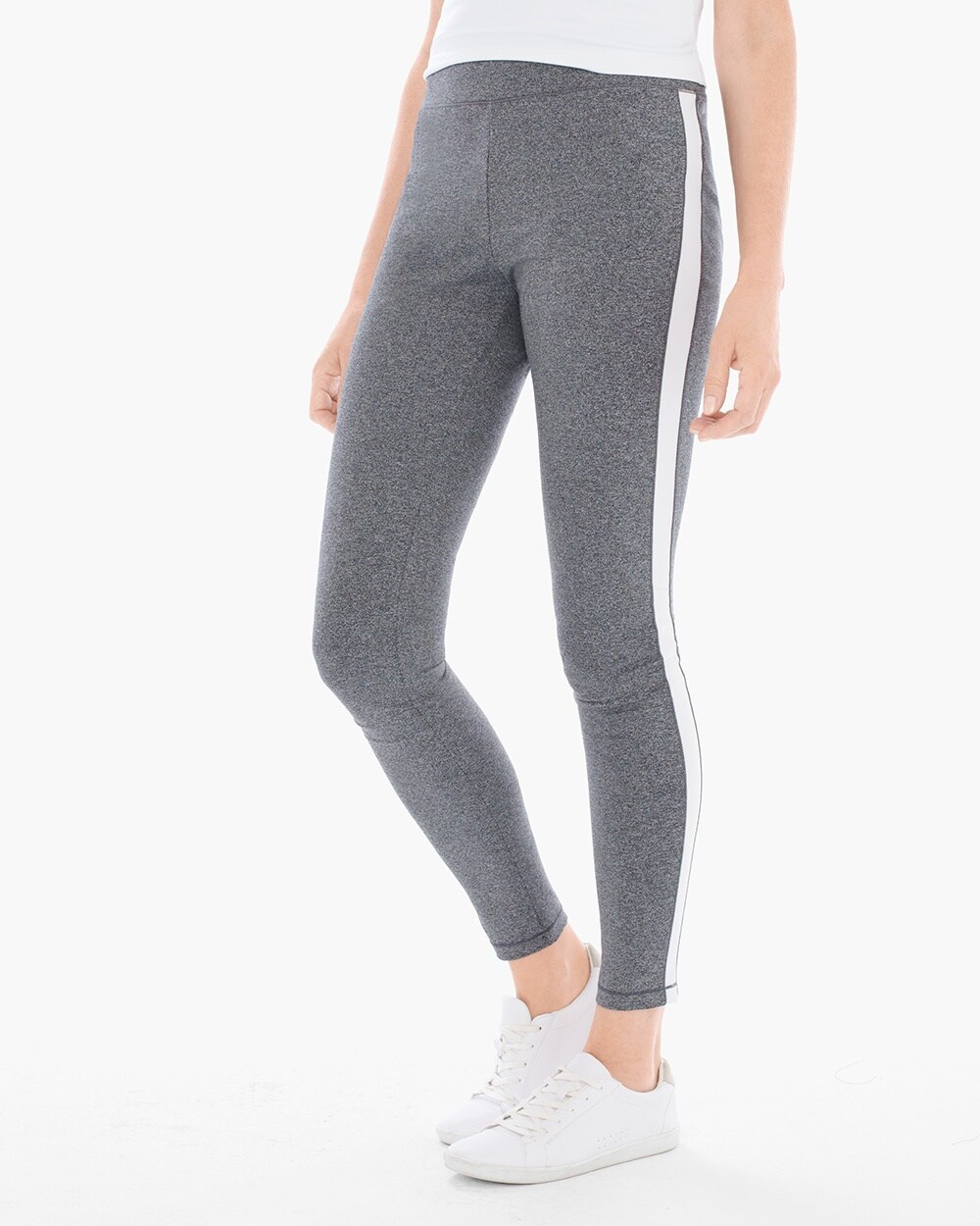 Zenergy Knit Collection Side Stripe Leggings - Chico's