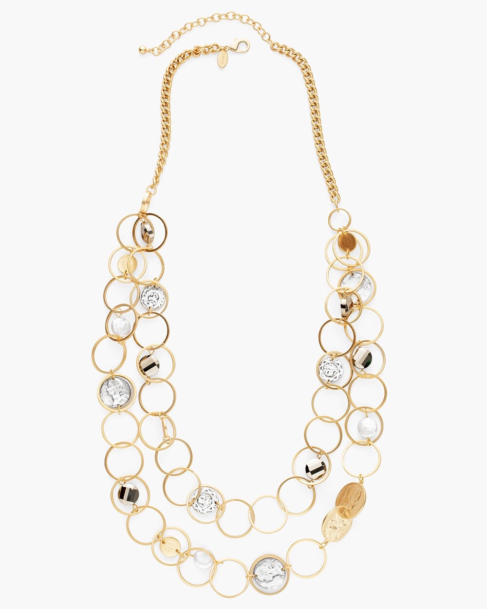 Emma Long Multi-Strand Necklace