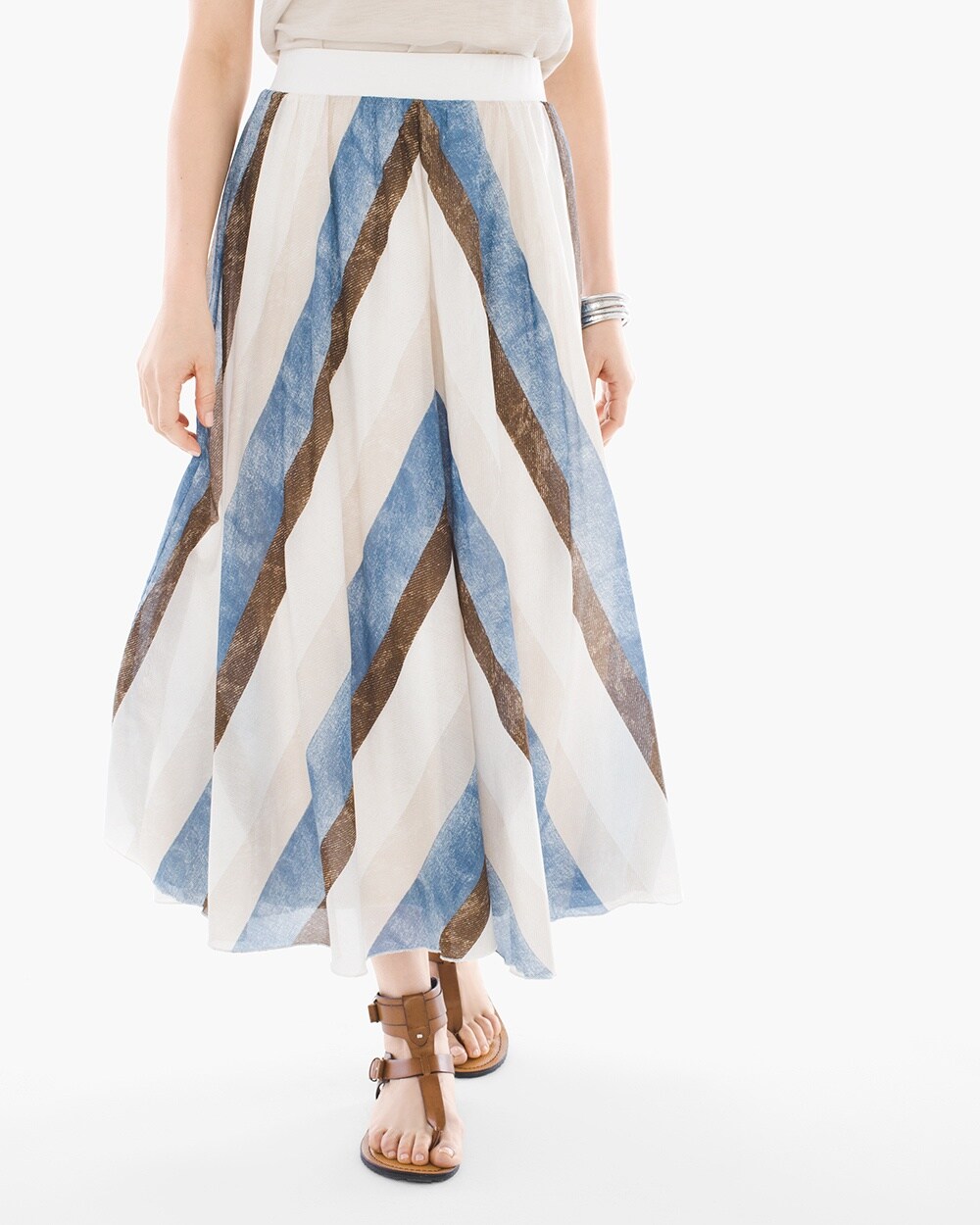 Tribal Stripes Skirt