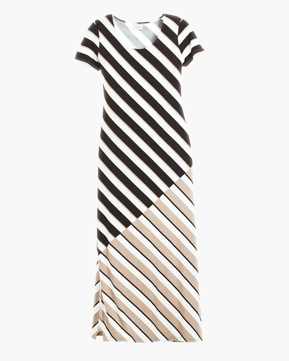 Zenergy Diagonal Stripe Dress - Chico's