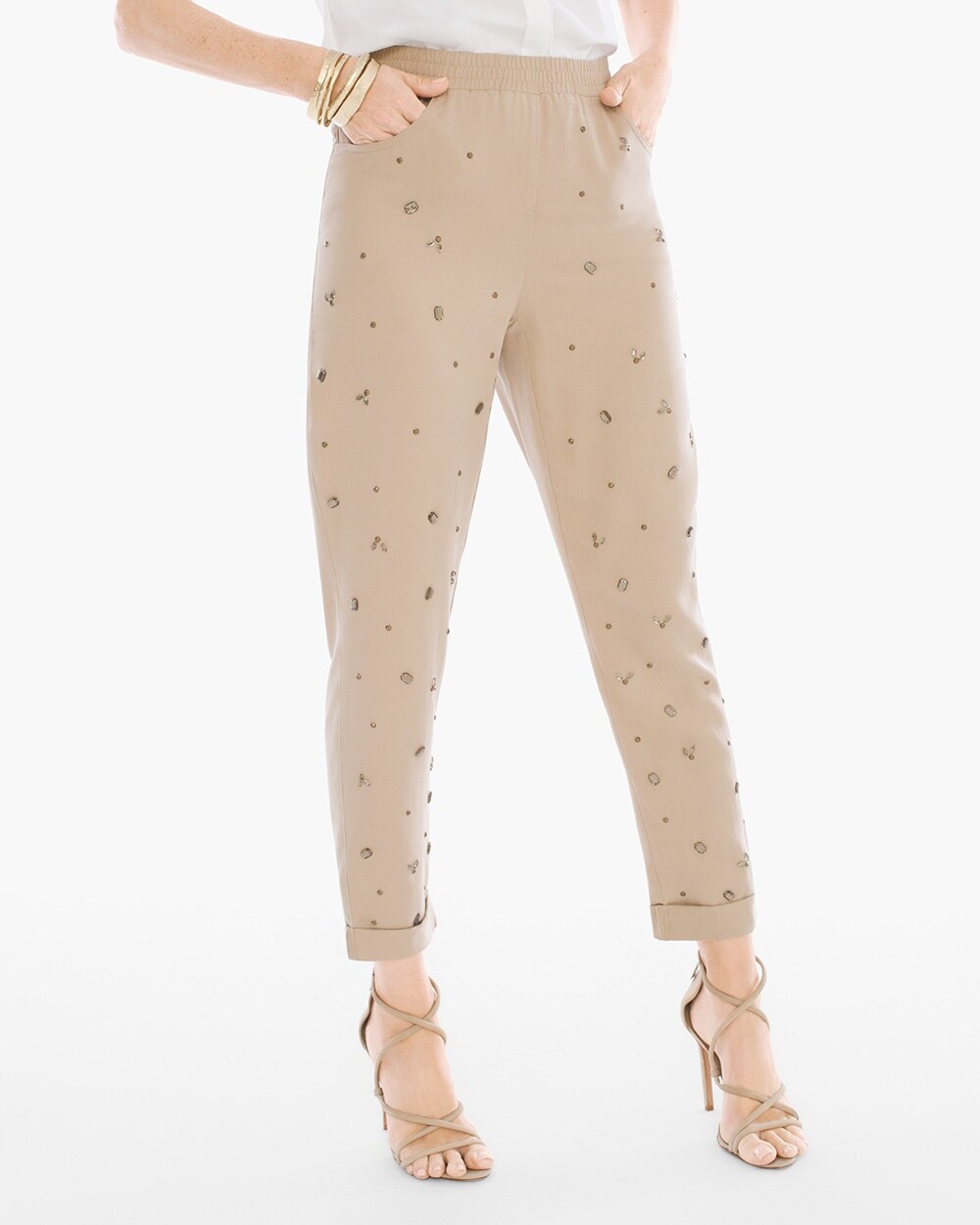 Scattered Gems Ankle Pants
